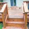73101-before-power-washing-front-deck-stairs